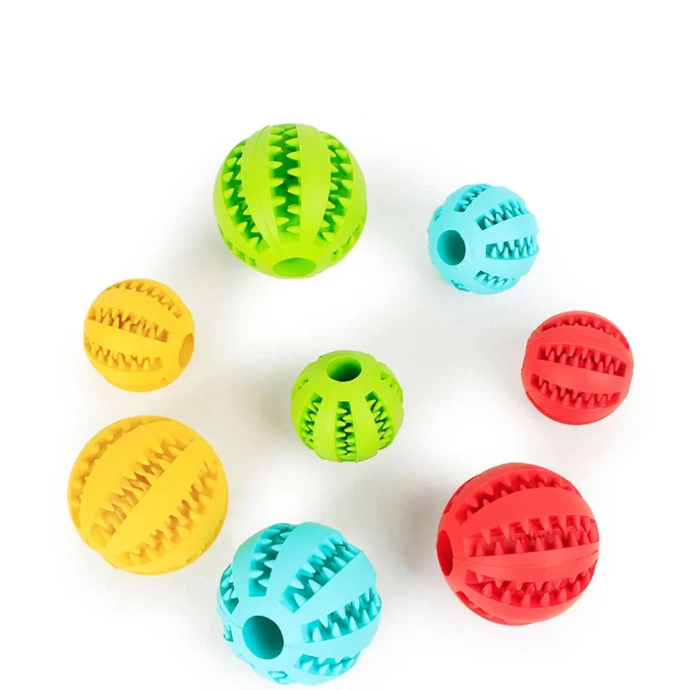 Pet Interactive Rubber Balls