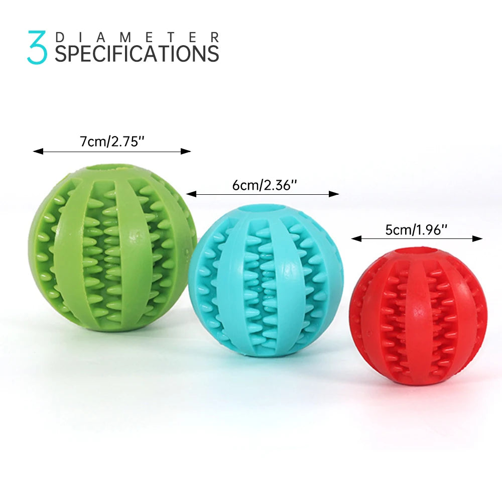 Pet Interactive Rubber Balls