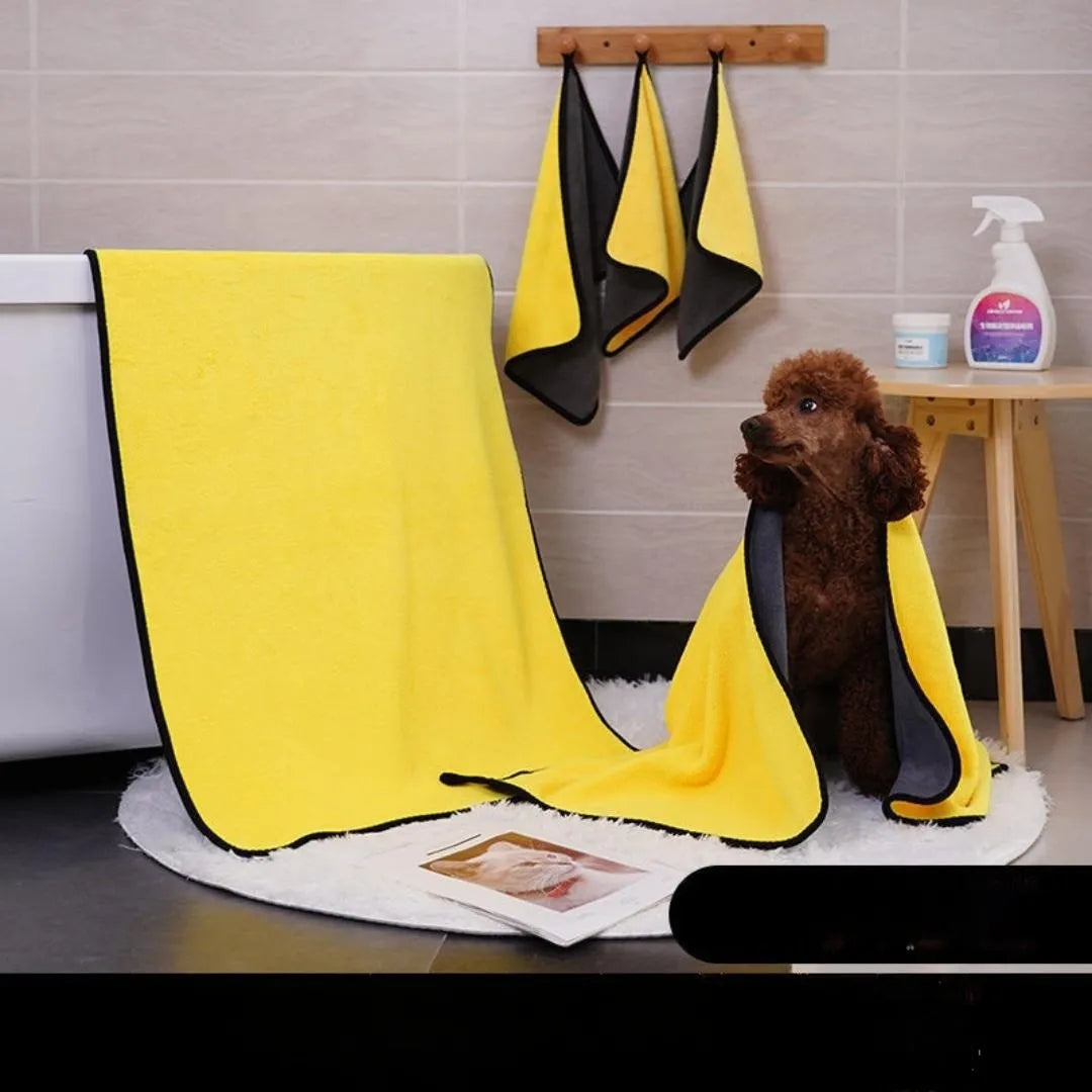 Microfiber Pet Bathing Towel