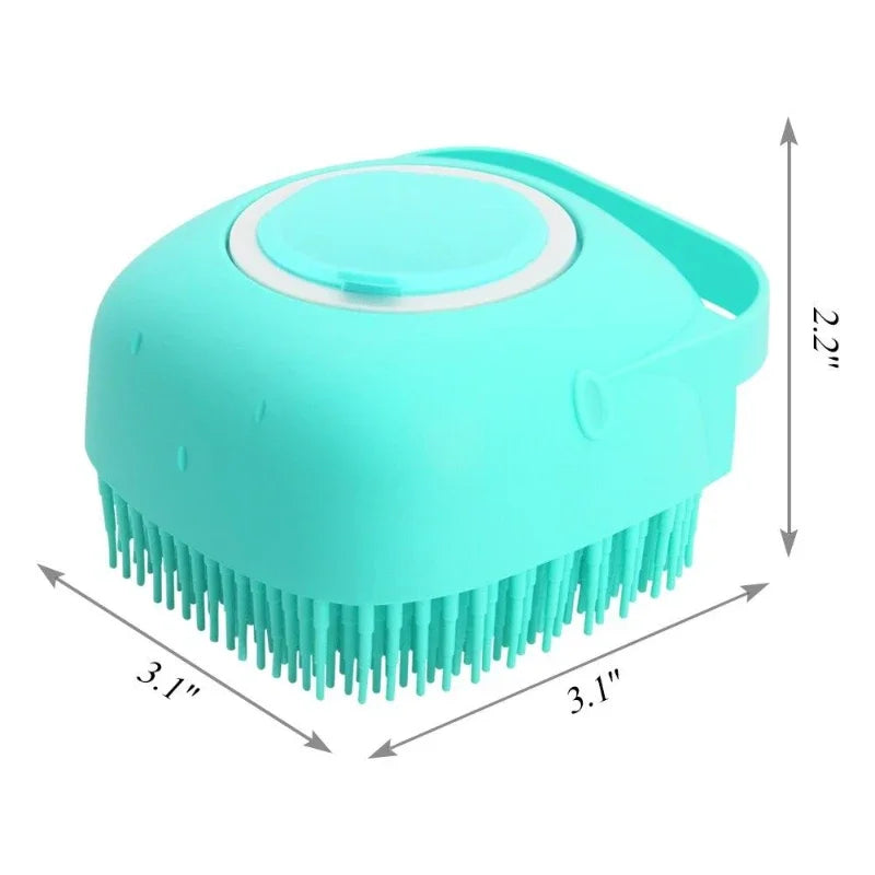 Pet Bath Shampoo Brush