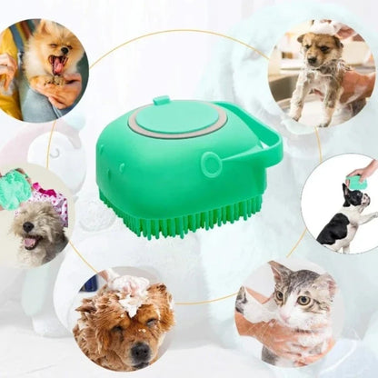 Pet Bath Shampoo Brush